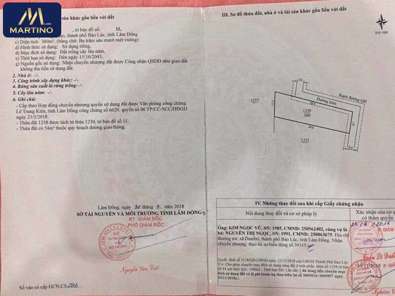 Bán đất nền Bảo Lộc, diện tích 9.7 x34m, nở hậu 11m tại B'Lao