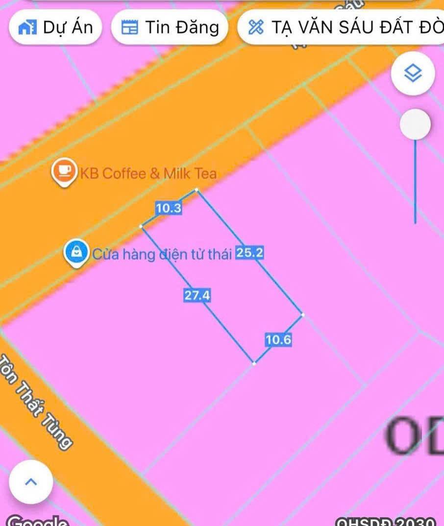 Bán đất mặt tiền thị trấn Đất Đỏ đường Tạ Văn Sáu giá 3 tỷ 1