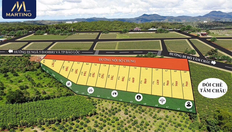 Bán đất nền biệt thự Indochine Bảo Lộc