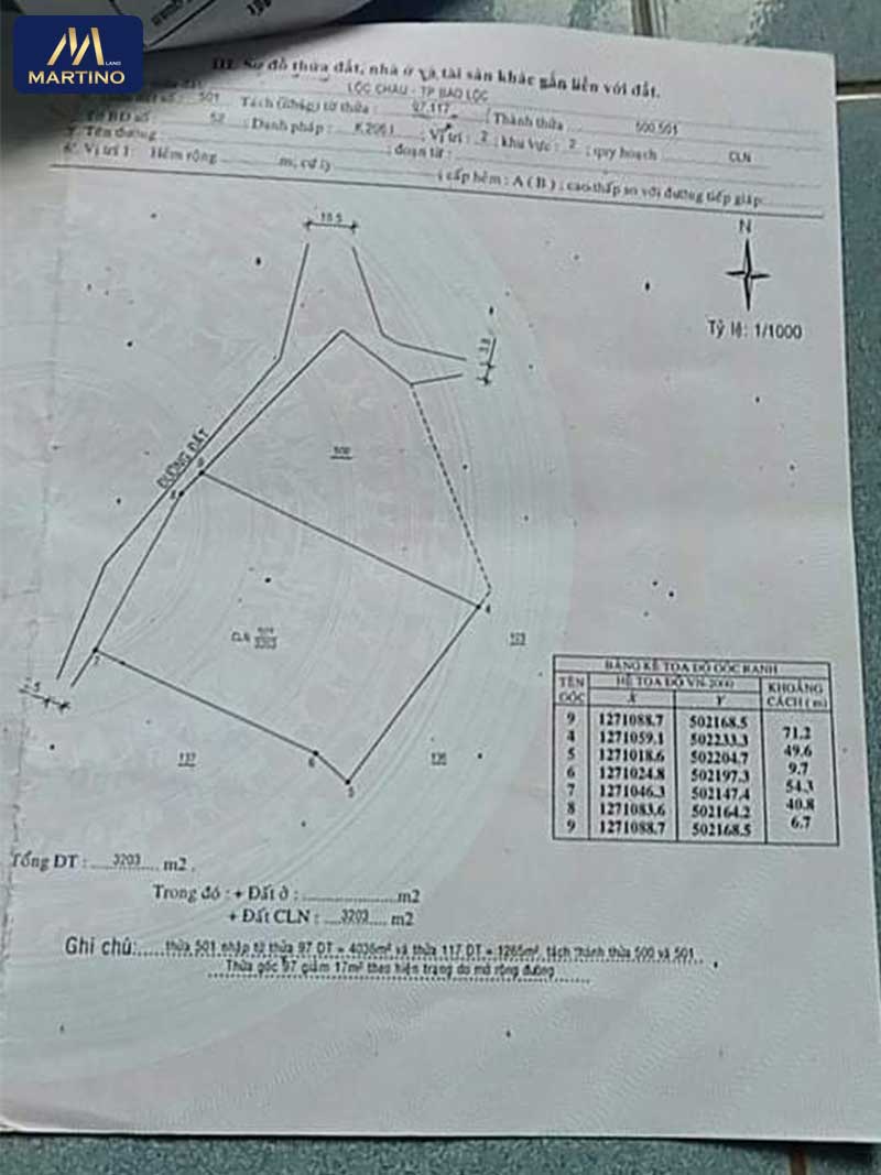 Bán đất diện tích 5.8 sào tại Lộc Châu