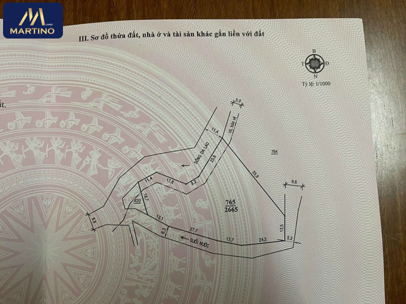 Bán đất sào 2800m2 tại xã Lộc Châu, vườn trà xen lẫn Cafe