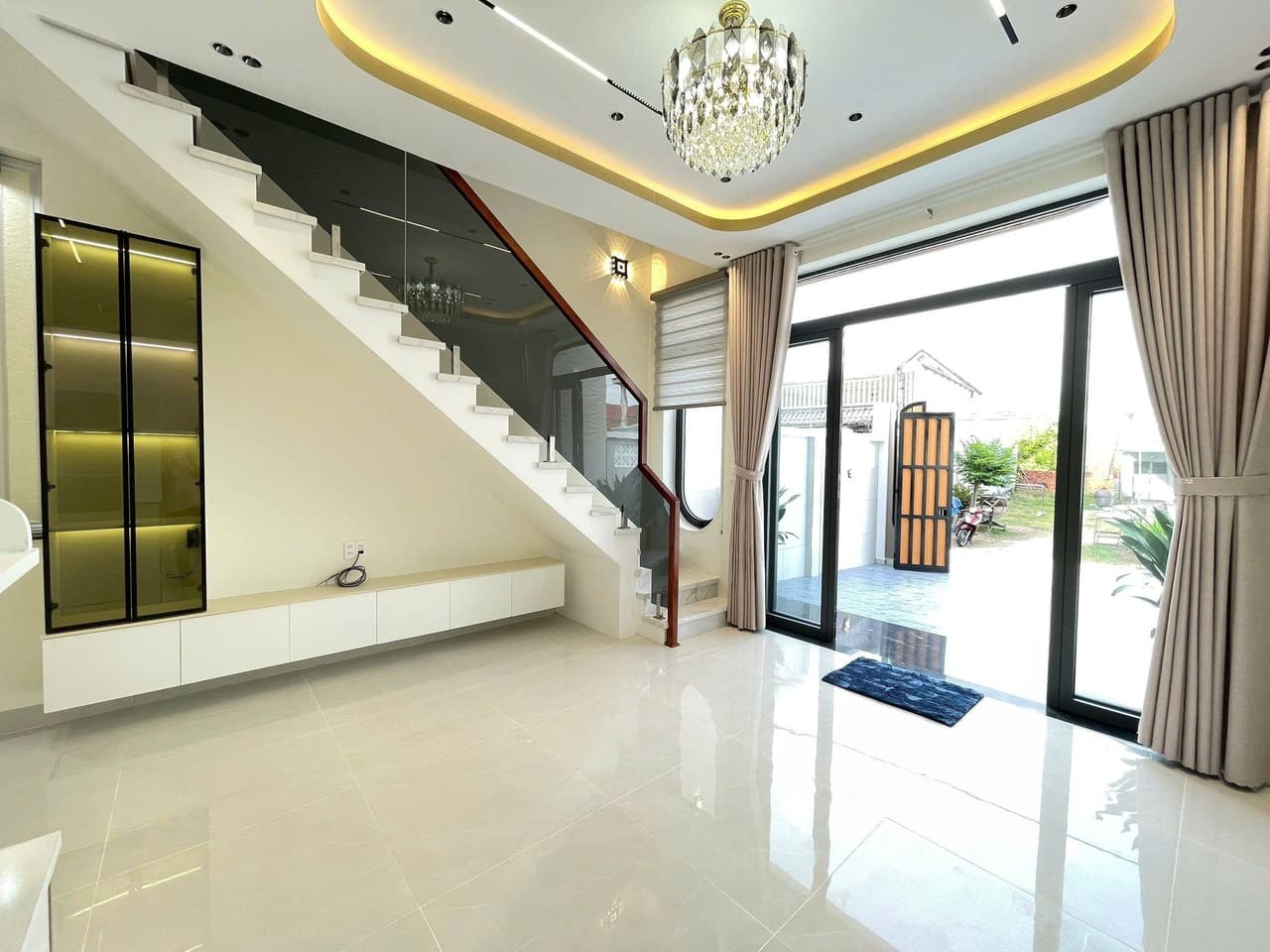 Nhà đẹp An Ngãi Long Điền 1 trệt 1 lầu gần chợ giá 2 tỷ 650 triệu