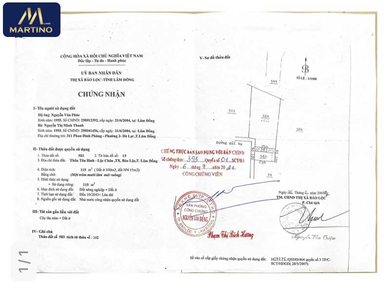 Bán đất tại đường tránh xã Lộc Châu Bảo Lộc Bán đất tại đường tránh xã Lộc Châu Bảo Lộc