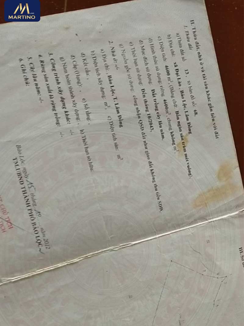 Bán đất sào xã Đại Lào giá rẻ Bán đất sào xã Đại Lào giá rẻ