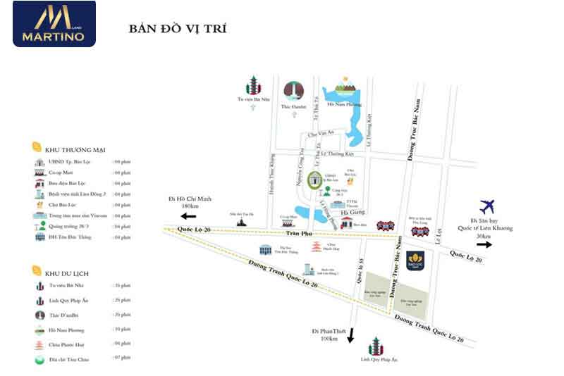 Vị trí khu đô thị Bảo Lộc Capital