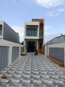 Nhà 1 lầu mặt tiền Hương Lộ 14 Long Điền giá 3.4 tỷ – sổ hồng riêng, full nội thất