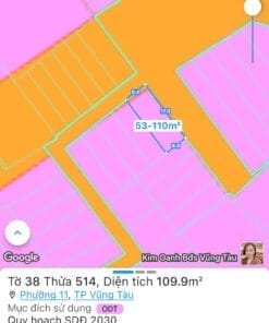Bán Lô đất 2 mặt tiền hẻm 850 Đường 30/4 Phường 11 Tp Vũng Tàu 5 452365846 1676655323089851 7289881473620476152 n