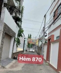 đất sổ riêng 2 mặt tiền hẻm ô tô phường 11