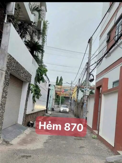 đất sổ riêng 2 mặt tiền hẻm ô tô phường 11