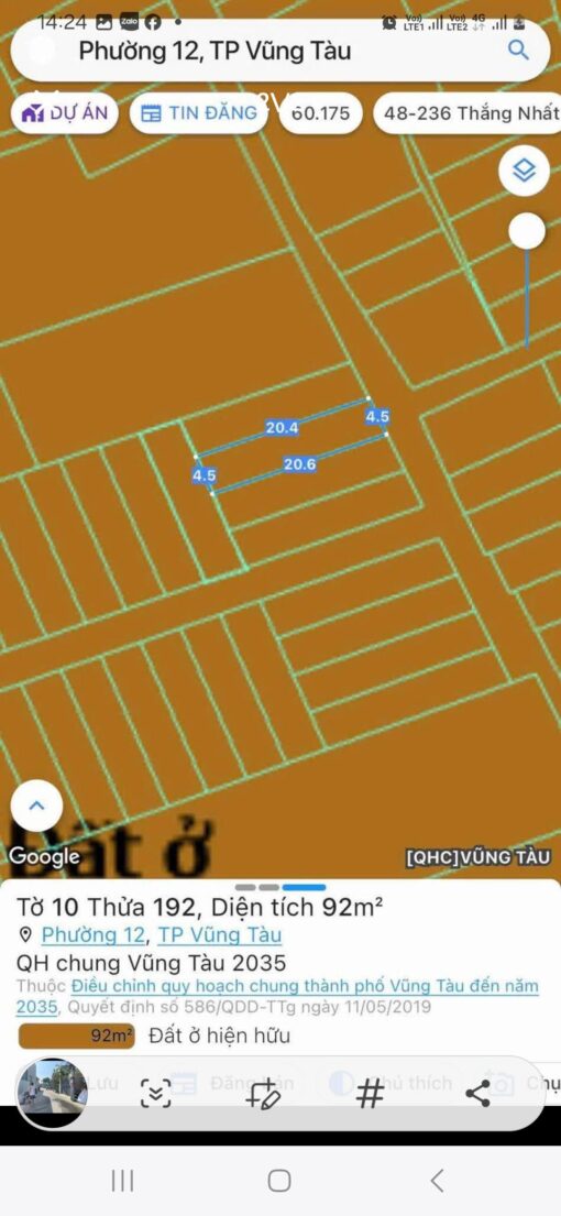 Đất hẻm 1514 đường 30/4 - p12