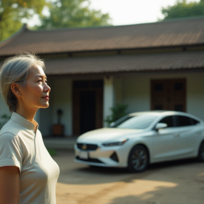 lô gô nên mua ô tô hay nhà trước
