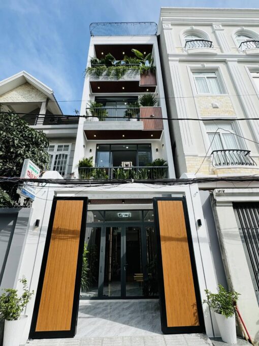 Căn nhà 4 tầng đẹp lung linh