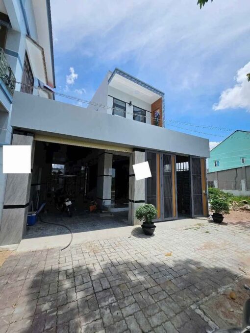 Nhà 2 Mặt Tiền Đường Nhựa Vỉa Hè Tại Long Đất (Long Điền - BRVT) 