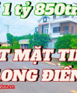 Lô Đất Mặt Tiền Phan Đăng Lưu Long Điền