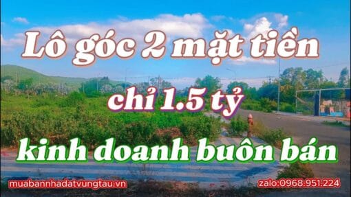 Lô Đất Góc 2 Mặt Tiền Tỉnh Lộ 44A