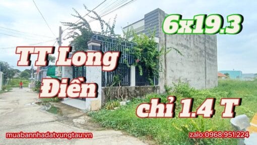 Bán Đất Long Điền BRVT